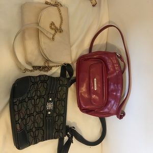 Lot of 3 small purses